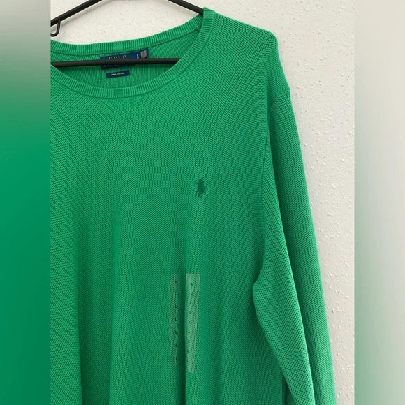 Polo Ralph Lauren Pullover sweater color green Size Large